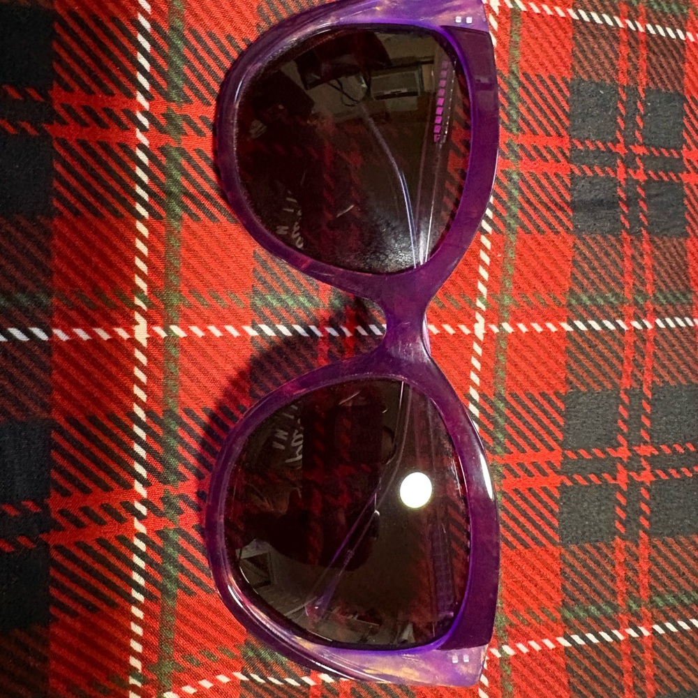 BEBE Purple Sunglasses
